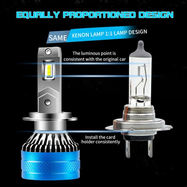 Car Headlights Bulb Truck Headlight Dawo Manufacturer 6000K 8500LM 24V Lfull Led Upgraded Headlights Truck Accessories - 图片 5