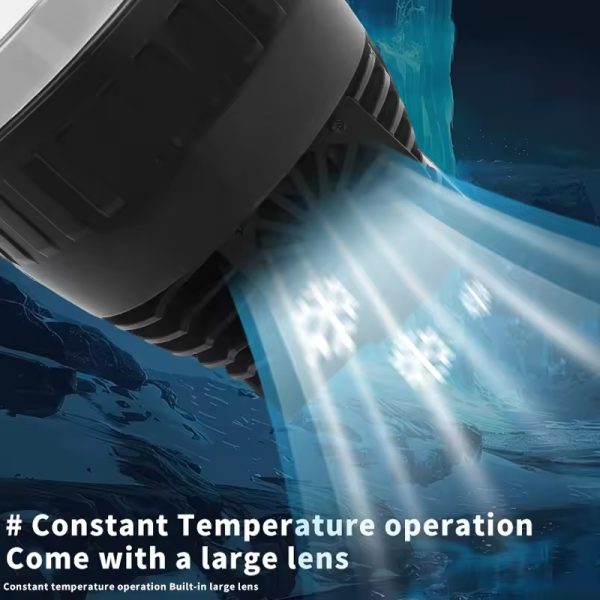 Wekwolf W300+1 with Fan 3inch LED Auto Lighting Super High Power Projector Lens Fog Light High Low Beam Front Fog Light - 图片 5