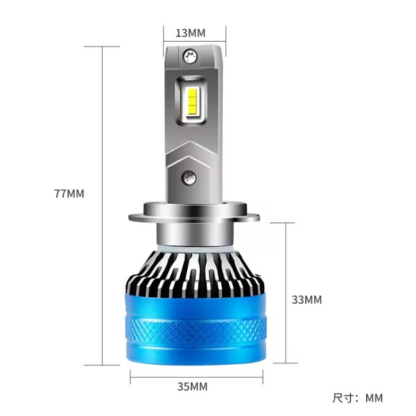 Car Headlights Bulb Truck Headlight Dawo Manufacturer 6000K 8500LM 24V Lfull Led Upgraded Headlights Truck Accessories - 图片 2