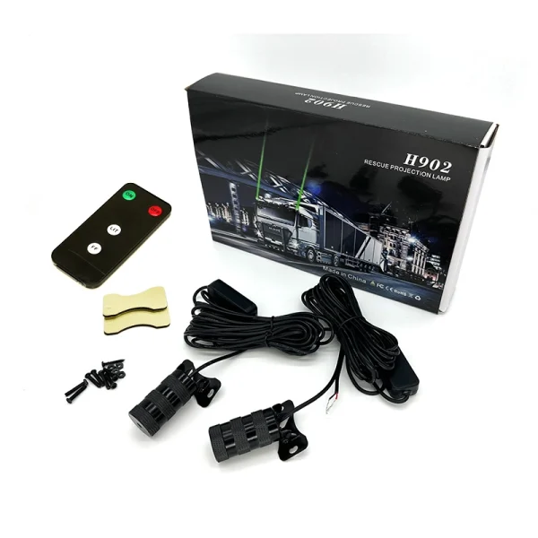 Vehicle-Mounted High-Intensity Laser Light — Anti-Rear-End Warning Strobe, Roof-Mounted Spotlight & Fog Light for Trucks
