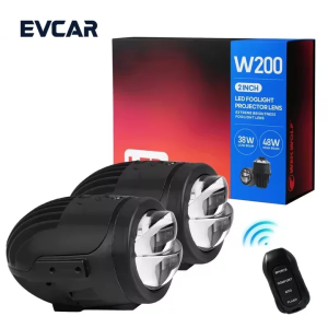 2.0inch Fog Lens Three Colors with App Control 60w High Quality Led 3000K 6000K Remote Control Auto Accessories