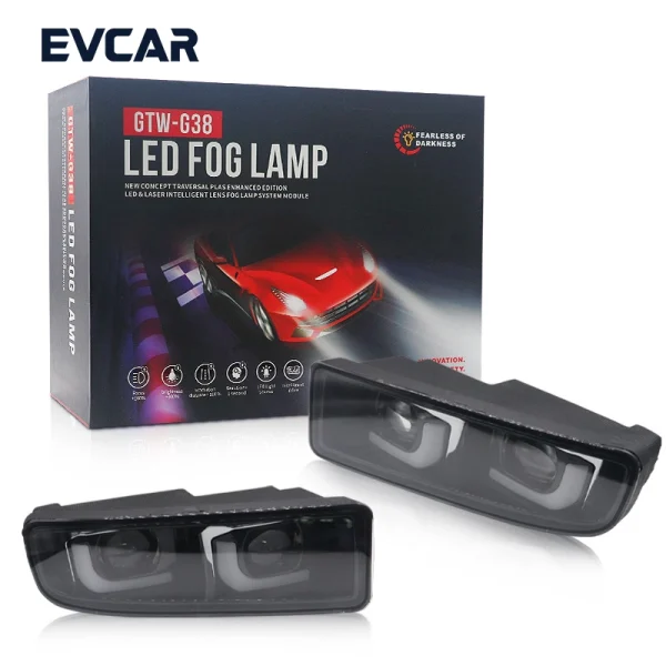 Compatible with Lexus LX470 (Model 4700) — Fog Lights, LED Daytime Running Lights, and Turn Signals (1998–2007)