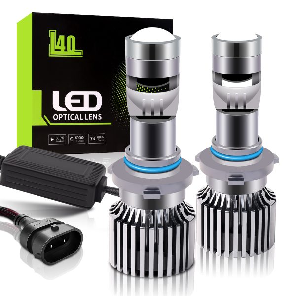 L40 Lens Automotive LED Headlights — LED Car Bulb Modification Accessories - 图片 3