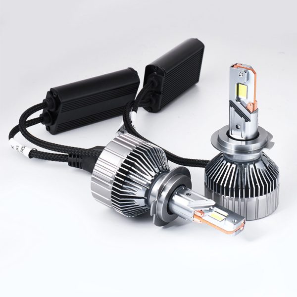M3 Automotive LED Headlights (H4) — Direct Plug-in, Integrated High/Low Beam — Modified H7 Headlamps — High Power & High Brightness - 图片 2
