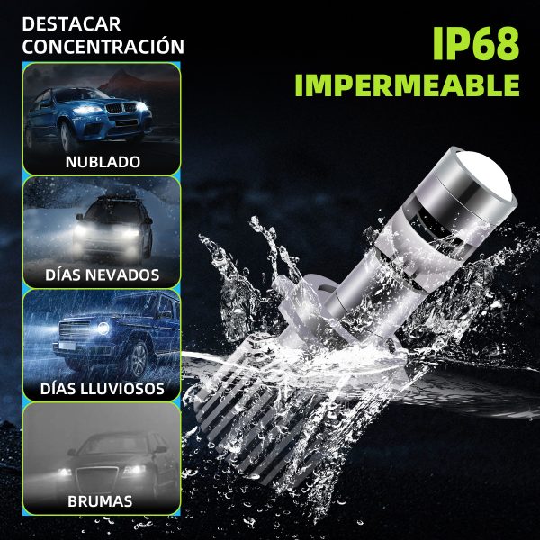 L40 Lens Automotive LED Headlights — LED Car Bulb Modification Accessories