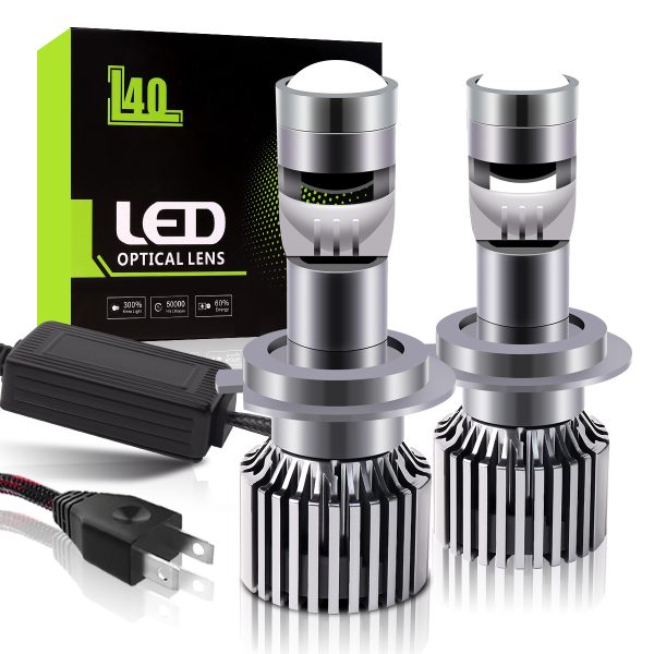 L40 Lens Automotive LED Headlights — LED Car Bulb Modification Accessories - 图片 4