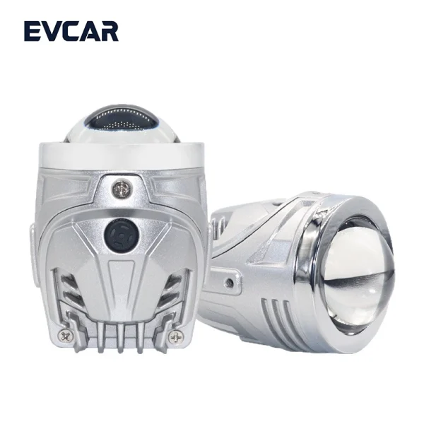 Compatible with Mercedes-Benz, Mazda, Audi, Toyota Corolla, and Highlander: 2-Inch Front LED Bi-Lens Fog Lights