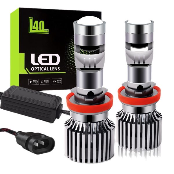 L40 Lens Automotive LED Headlights — LED Car Bulb Modification Accessories - 图片 5