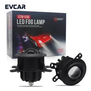 Vehicle-Specific LED Bi-Lens Fog Lights for Honda Accord & Civic — Integrated High/Low Beam Projectors (Cannon-Style) — Waterproof & Dustproof
