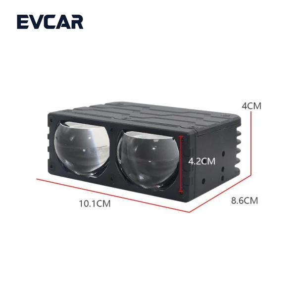 Universal 70W Dual-Lens LED Spotlights — Auxiliary Headlights, Grille Lights, and External Spotlights for Pickups and Trucks - 图片 4