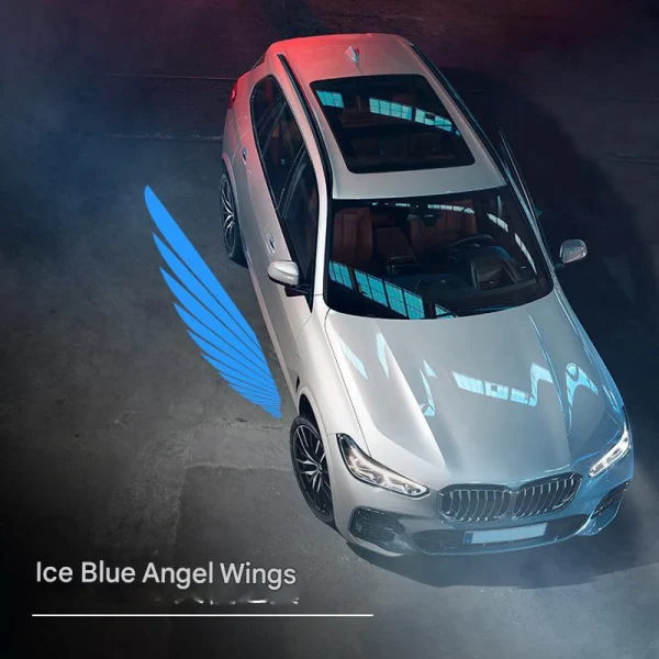 Universal "Angel Wings" Car Welcome Lights — Chassis-Mounted Ground Projection Lamps, Door-Mounted Ambient Lights, and Custom Laser "Light Carpets" - 图片 4