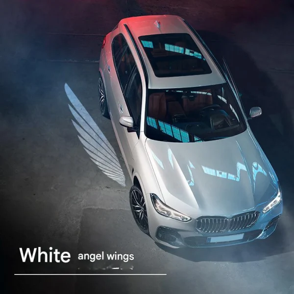 Universal "Angel Wings" Car Welcome Lights — Chassis-Mounted Ground Projection Lamps, Door-Mounted Ambient Lights, and Custom Laser "Light Carpets" - 图片 5